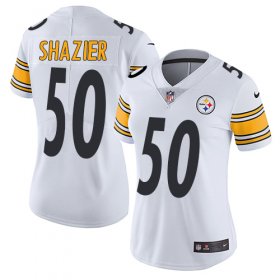 Wholesale Cheap Nike Steelers #50 Ryan Shazier White Women\'s Stitched NFL Vapor Untouchable Limited Jersey