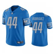 Wholesale Cheap Mens Detroit Lions #44 Malcolm Rodriguez Blue Vapor Untouchable Limited Stitched Jersey