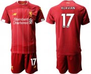 Wholesale Cheap Liverpool #17 Klavan Red Home Soccer Club Jersey