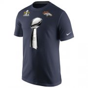 Wholesale Cheap Denver Broncos Nike Super Bowl 50 Champions Celebration Open T-Shirt Navy