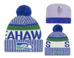 Wholesale Cheap NFL Seattle Seahawks Logo Stitched Knit Beanies 015