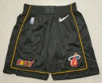 Wholesale Cheap Men's Miami Heat Black Diamond 2022 City Edition Swingman Stitched Shorts