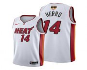 Wholesale Cheap Men's Miami Heat #14 Tyler Herro White 2020 Finals Bound Association Edition Stitched NBA Jersey