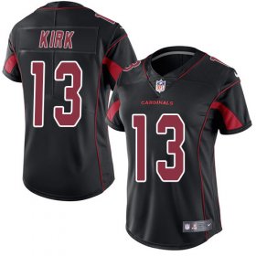 Wholesale Cheap Nike Cardinals #13 Christian Kirk Black Women\'s Stitched NFL Limited Rush Jersey