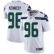 Wholesale Cheap Nike Seahawks #96 Cortez Kennedy White Men's Stitched NFL Vapor Untouchable Limited Jersey