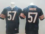 Wholesale Cheap Nike Bears #57 Jon Bostic Navy Blue Team Color Men's Stitched NFL Elite Jersey