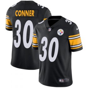 Wholesale Cheap Nike Steelers #30 James Conner Black Team Color Men\'s Stitched NFL Vapor Untouchable Limited Jersey