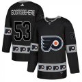 Wholesale Cheap Adidas Flyers #53 Shayne Gostisbehere Black Authentic Team Logo Fashion Stitched NHL Jersey