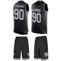 Wholesale Cheap Nike Raiders #90 Johnathan Hankins Black Team Color Men's Stitched NFL Limited Tank Top Suit Jersey