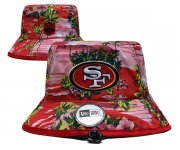 Wholesale Cheap San Francisco 49ers Stitched Bucket Hats 114