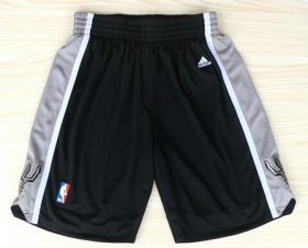 Wholesale Cheap San Antonio Spurs Black Short
