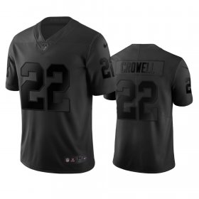 Wholesale Cheap Las Vegas Raiders #22 Isaiah Crowell Black Vapor Limited City Edition NFL Jersey
