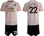 Wholesale Cheap Manchester United #22 Mkhitaryan Away Soccer Club Jersey