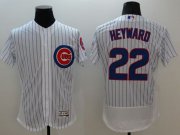 Wholesale Cheap Cubs #22 Jason Heyward White Flexbase Authentic Collection Stitched MLB Jersey