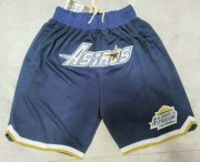 Wholesale Cheap Men's Houston Astros Navy Blue Just Don Swingman Shorts