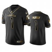 Wholesale Cheap Cardinals #1 Kyler Murray Men's Stitched NFL Vapor Untouchable Limited Black Golden Jersey