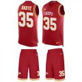 Wholesale Cheap Nike Chiefs #35 Christian Okoye Red Team Color Men's Stitched NFL Limited Tank Top Suit Jersey