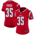 Wholesale Cheap Nike Patriots #35 Kyle Dugger Red Women's Stitched NFL Limited Inverted Legend Jersey
