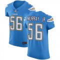 Wholesale Cheap Nike Chargers #56 Kenneth Murray Jr Electric Blue Alternate Men's Stitched NFL New Elite Jersey