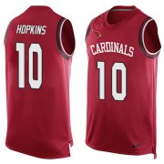 Wholesale Cheap Nike Cardinals #10 DeAndre Hopkins Red Team Color Men's Stitched NFL Limited Tank Top Jersey