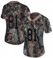 Wholesale Cheap Nike 49ers #81 Terrell Owens Camo Women's Stitched NFL Limited Rush Realtree Jersey
