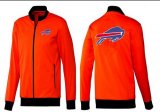Wholesale Cheap NFL Buffalo Bills Team Logo Jacket Orange