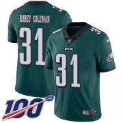 Wholesale Cheap Nike Eagles #31 Nickell Robey-Coleman Green Team Color Men's Stitched NFL 100th Season Vapor Untouchable Limited Jersey