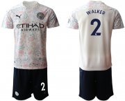 Wholesale Cheap Men 2020-2021 club Manchester City away 2 white Soccer Jerseys
