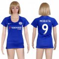 Wholesale Cheap Women's Chelsea #9 Morata Home Soccer Club Jersey