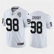 Wholesale Cheap Nike Las Vegas Raiders 98 Maxx Crosby White 2020 Inaugural Season Vapor Untouchable Limited Jersey