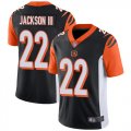 Wholesale Cheap Nike Bengals #22 William Jackson III Black Team Color Men's Stitched NFL Vapor Untouchable Limited Jersey