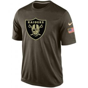 Wholesale Cheap Men\'s Oakland Raiders Salute To Service Nike Dri-FIT T-Shirt