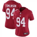 Wholesale Cheap Nike Giants #94 Dalvin Tomlinson Red Alternate Women's Stitched NFL Vapor Untouchable Limited Jersey