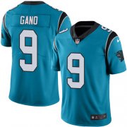 Wholesale Cheap Nike Panthers #9 Graham Gano Blue Alternate Men's Stitched NFL Vapor Untouchable Limited Jersey