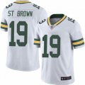 Wholesale Cheap Nike Packers 19 Equanimeous St. Brown White Vapor Untouchable Limited Jersey