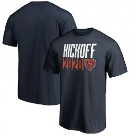 Wholesale Cheap Chicago Bears Fanatics Branded Kickoff 2020 T-Shirt Navy