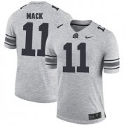 Wholesale Cheap Ohio State Buckeyes 11 Austin Mack Gray College Football Jersey
