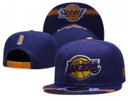 Wholesale Cheap Los Angeles Lakers Stitched Snapback Hats 068
