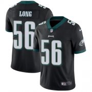 Wholesale Cheap Nike Eagles #56 Chris Long Black Alternate Youth Stitched NFL Vapor Untouchable Limited Jersey
