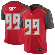 Wholesale Cheap Nike Buccaneers #99 Warren Sapp Red Team Color Men's Stitched NFL Vapor Untouchable Limited Jersey