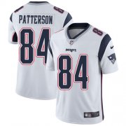Wholesale Cheap Nike Patriots #84 Cordarrelle Patterson White Men's Stitched NFL Vapor Untouchable Limited Jersey