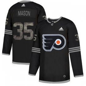 Wholesale Cheap Adidas Flyers #35 Steve Mason Black Authentic Classic Stitched NHL Jersey