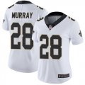Wholesale Cheap Nike Saints #28 Latavius Murray White Women's Stitched NFL Vapor Untouchable Limited Jersey