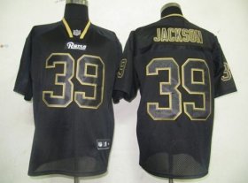 Wholesale Cheap Rams #39 Rickey Jackson Lights Out Black Stitched NFL Jersey