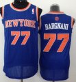 Wholesale Cheap New York Knicks #77 Andrea Bargnani Blue Swingman Jersey