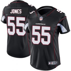 Wholesale Cheap Nike Cardinals #55 Chandler Jones Black Alternate Women\'s Stitched NFL Vapor Untouchable Limited Jersey
