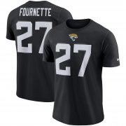 Wholesale Cheap Jacksonville Jaguars #27 Leonard Fournette Nike Player Pride Name & Number Performance T-Shirt Black