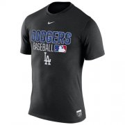 Wholesale Cheap Los Angeles Dodgers Nike 2016 AC Legend Team Issue 1.6 T-Shirt Black