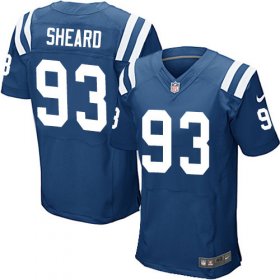 Wholesale Cheap Nike Colts #93 Jabaal Sheard Royal Blue Team Color Men\'s Stitched NFL Elite Jersey