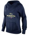 Wholesale Cheap Women's Baltimore Ravens Big & Tall Critical Victory Pullover Hoodie Navy Blue